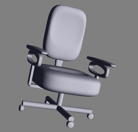 HyperFun Gallery: Aizu chair