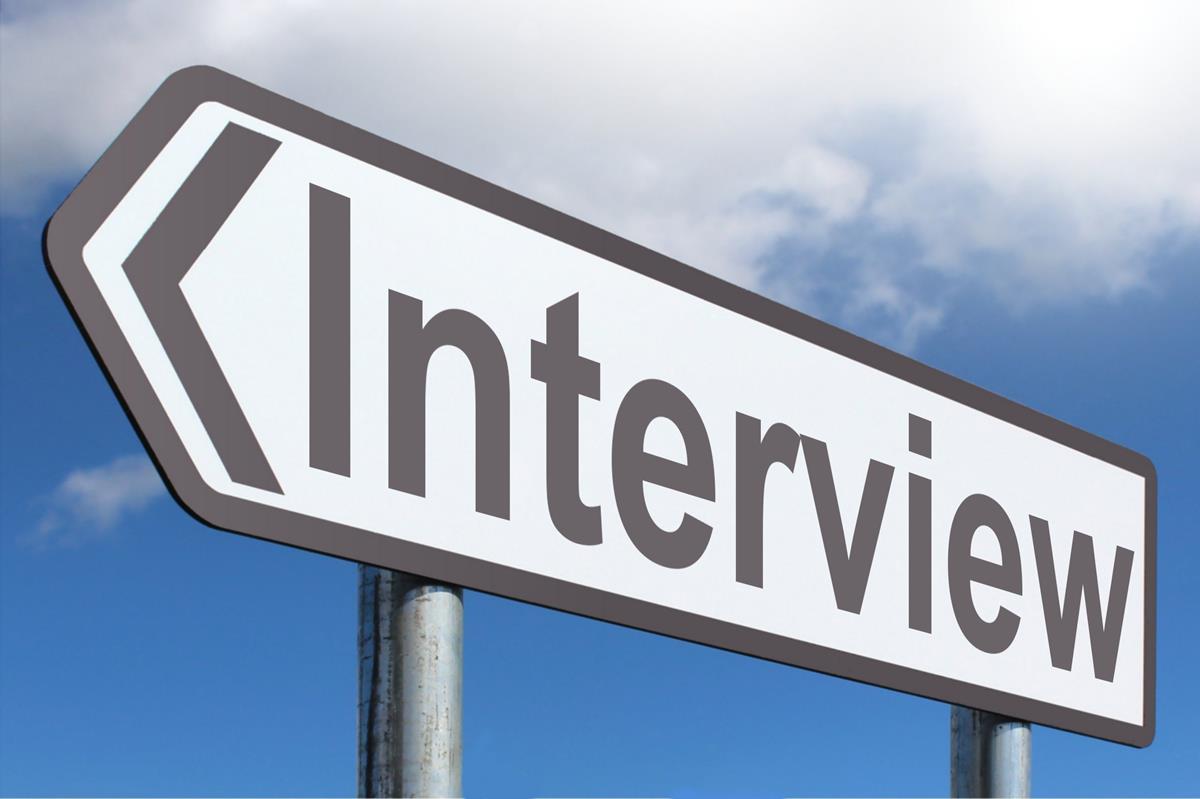 interview sign