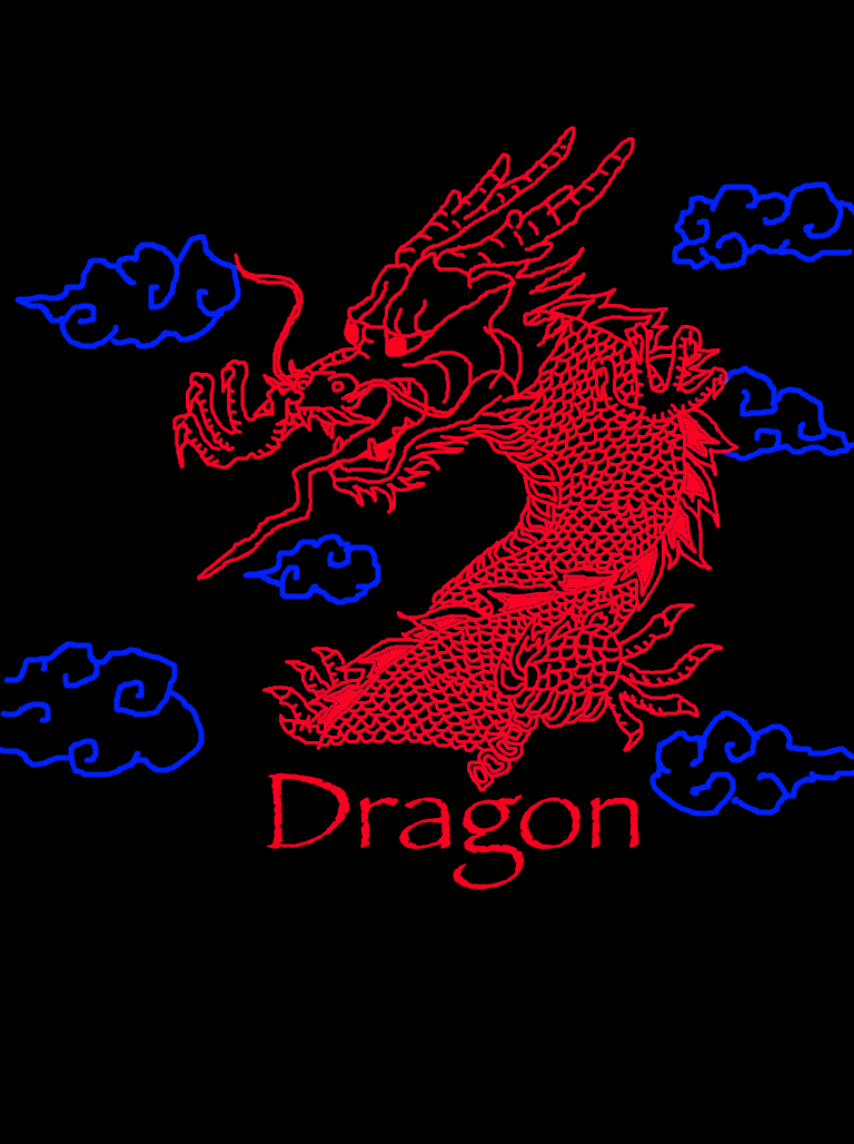"Dragon," by Naoyuki Takiguchi; 瀧口　直行